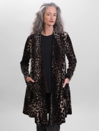 Velvet Leopard Jacket by Alembika