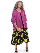 Violet Linen Jacket by Alembika