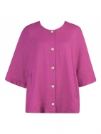 Violet Linen Jacket by Alembika