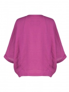Violet Linen Jacket by Alembika