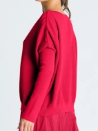 Waffle Basic Crewneck Sweater by Planet by Lauren G