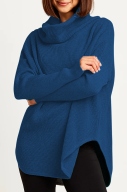 Waffle Cowl Sweater by Planet