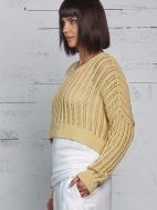 Washed Mini Sweater by Planet