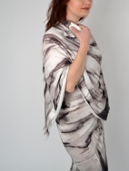 Waterfall Poncho by Kinross Cashmere