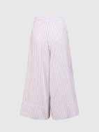 White Pleated Pant by Alembika