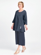 Wide Leg Cropped by Flax