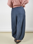 Wide Linen Trousers by Grizas
