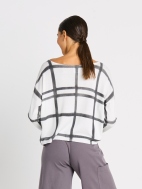 Windowpane Sweater by Planet by Lauren G