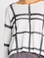 Windowpane Sweater by Planet by Lauren G