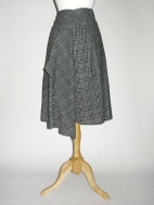 Wool Plaid Skirt by Crea Concept