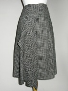 Wool Plaid Skirt by Crea Concept
