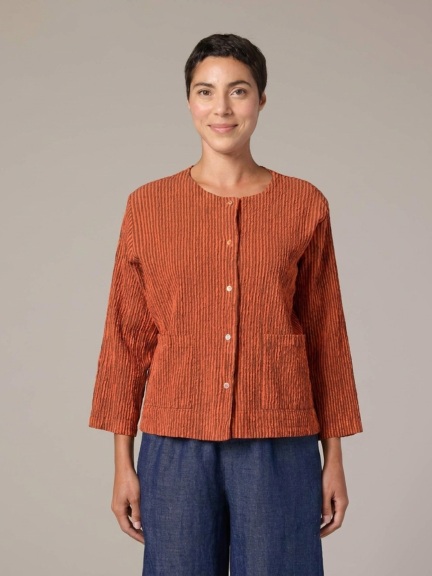 3/4 Sleeve Crop Jacket by Cut Loose