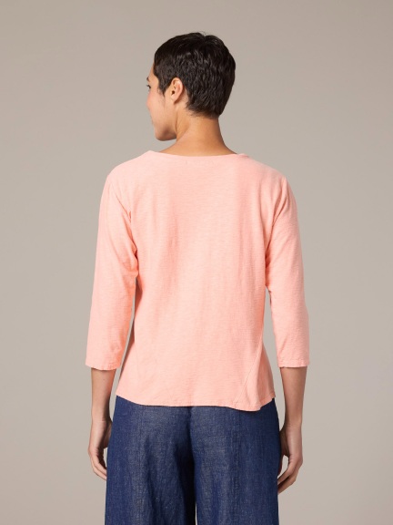 3/4 Slv Bias Tee by Cut Loose