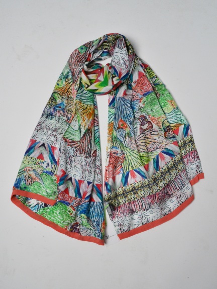 Amalfi Scarf by Amet & Ladoue at Hello Boutique
