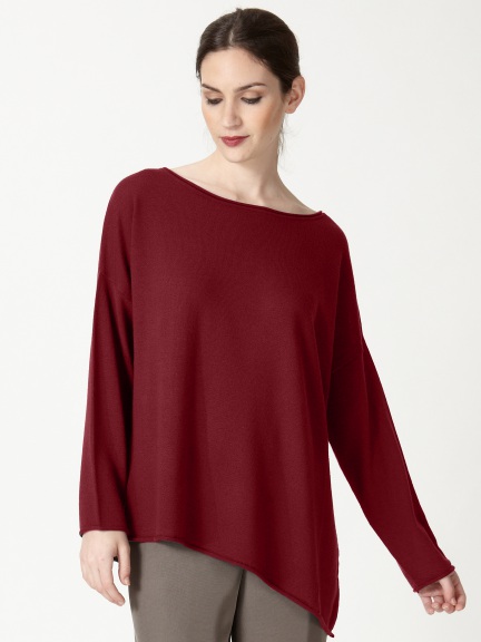 Asymmetric Boxy Pullover by Babette at Hello Boutique