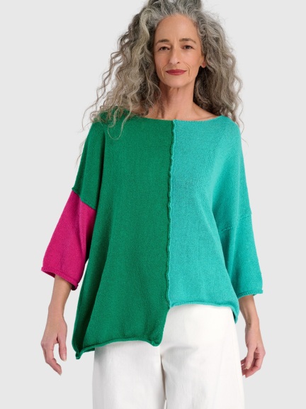 Asymmetric Sweater by Alembika