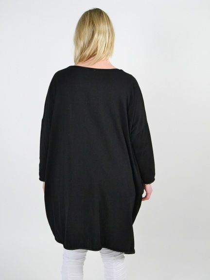 Black Pearl Dress by Knit Knit