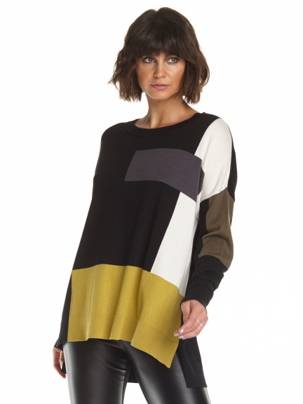 Blocks Pullover by Planet