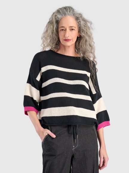 Bold Stripes Sweater by Alembika