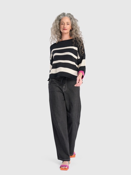 Bold Stripes Sweater by Alembika