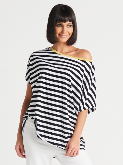 Border Stripe Summer T by Planet