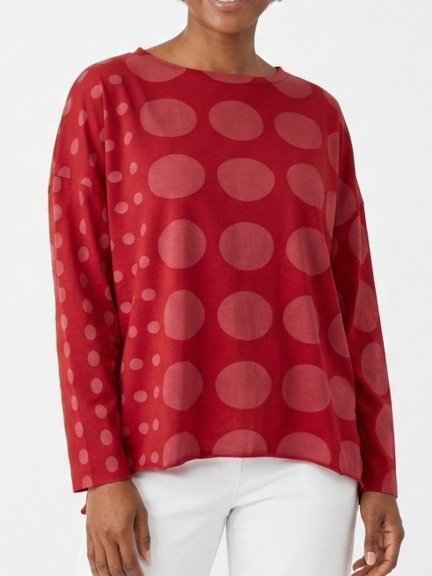 Boxy Tee with Circles by Planet by Lauren G