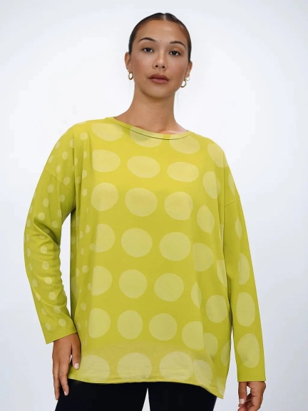 Boxy Tee with Dots by Planet by Lauren G