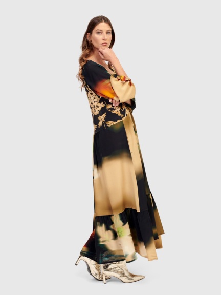 chinese dress ladies Brandy Curvy Maxi Dress main image 1