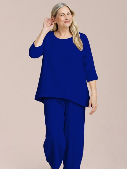 Breeze Nu Button Back Top by Sympli