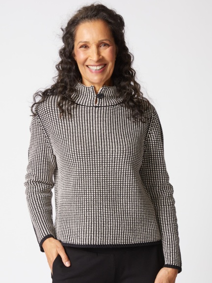 Button Collar Pullover by Habitat