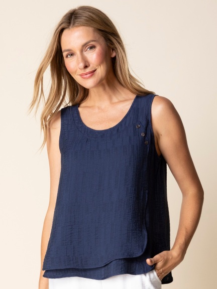 Button Layer Tank by Habitat