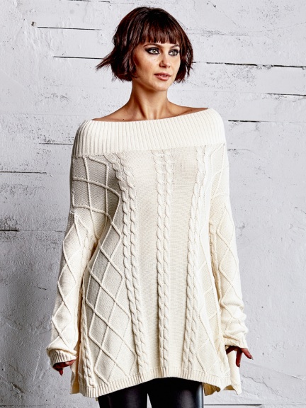 Cable Knit Sweater by Planet