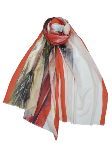 Cardinal Scarf by Dupatta Designs