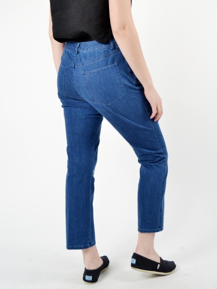 Casey Crop Jean by Peace Of Cloth