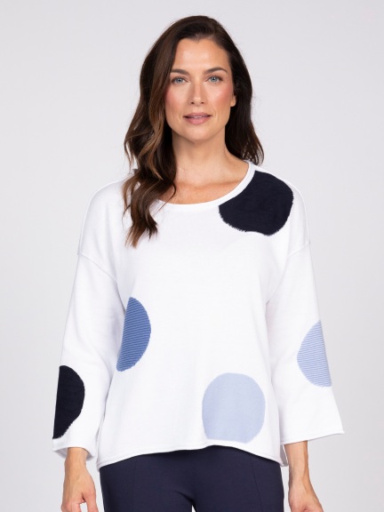 Circle Dot Pullover by Olivia by Habitat