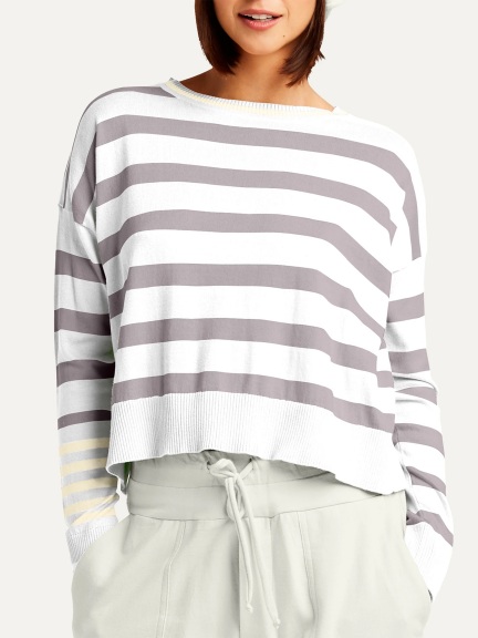 Classic Stripe Sweater by Planet