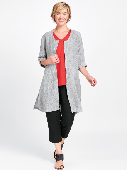 Cleanline Duster by Flax at Hello Boutique