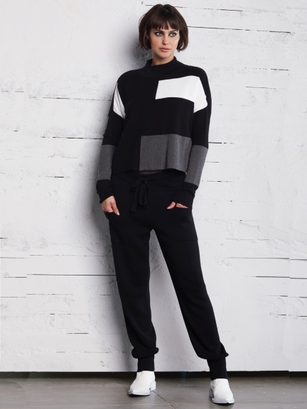 Color Block Sweater by Planet