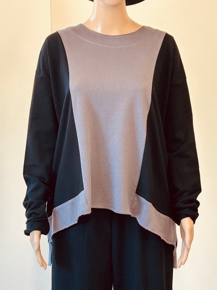 Color Block Sweatshirt by Planet by Lauren G