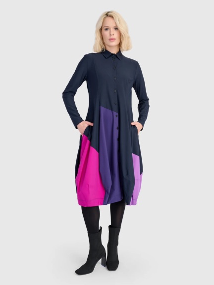 Colorblock Barbie Dress by Alembika