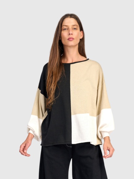 Colorblock Sweater by Alembika