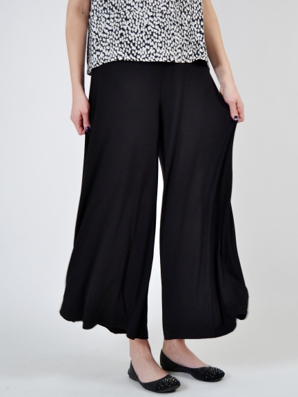 Convertible Palazzo Ankle Pants by Stella Carakasi