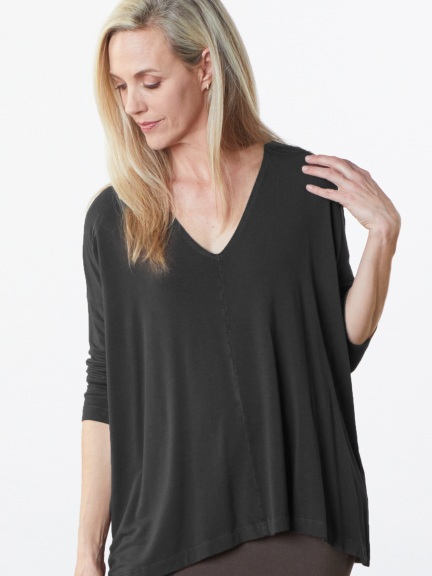 Cotton Long Sleeve Baxter Tunic by PacifiCotton
