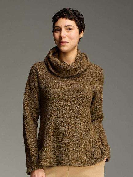 Cowl Neck Pullover by Cut Loose