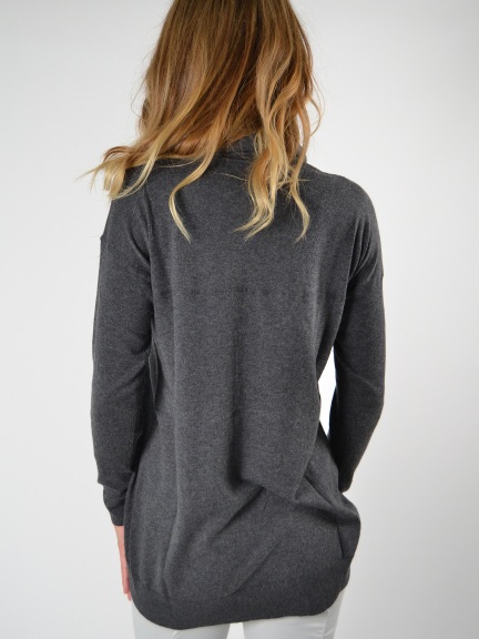 Cowl Neck Pullover by Kinross Cashmere