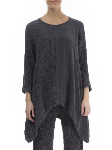 Crinkle Wave Tunic by Grizas at Hello Boutique