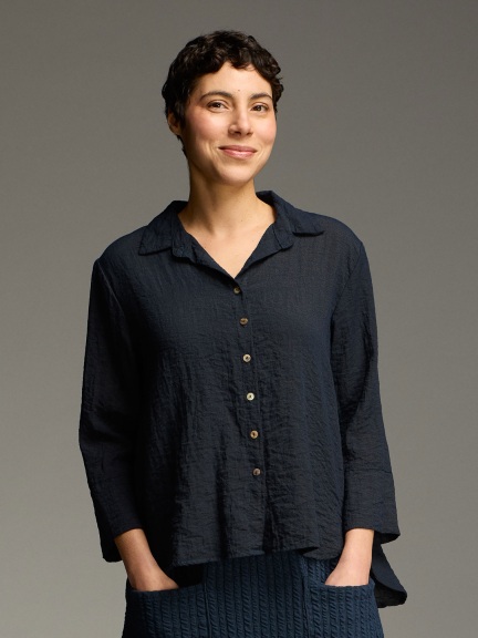 Crop Easy Shirt by Cut Loose