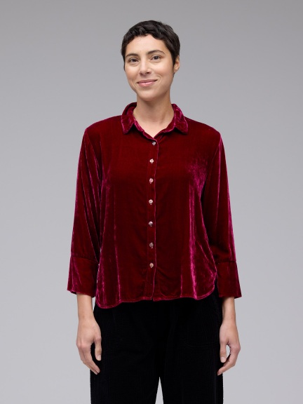 Crop Easy Shirt by Cut Loose