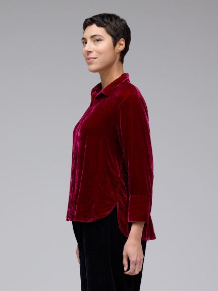 Crop Easy Shirt by Cut Loose
