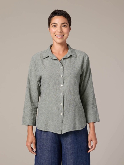 Crop Easy Shirt by Cut Loose